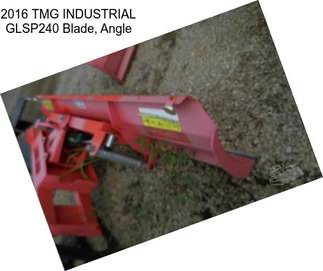 2016 TMG INDUSTRIAL GLSP240 Blade, Angle