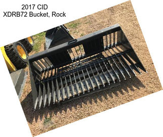 2017 CID XDRB72 Bucket, Rock