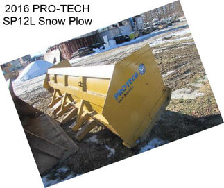 2016 PRO-TECH SP12L Snow Plow