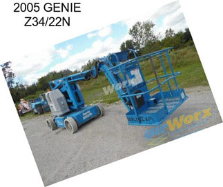 2005 GENIE Z34/22N