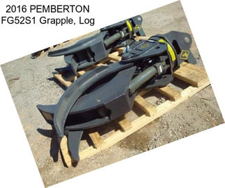 2016 PEMBERTON FG52S1 Grapple, Log