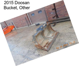 2015 Doosan Bucket, Other