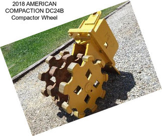 2018 AMERICAN COMPACTION DC24B Compactor Wheel