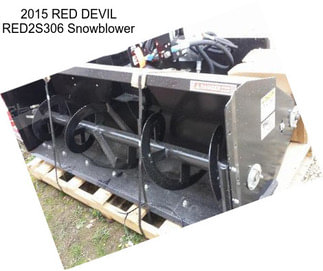 2015 RED DEVIL RED2S306 Snowblower