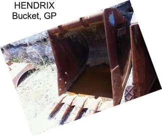 HENDRIX Bucket, GP