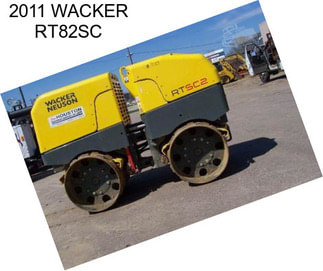 2011 WACKER RT82SC