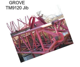 GROVE TM9120 Jib