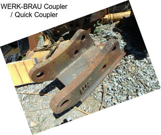 WERK-BRAU Coupler / Quick Coupler