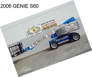 2006 GENIE S60