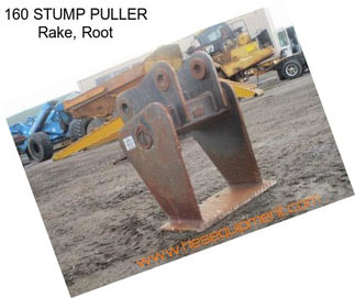 160 STUMP PULLER Rake, Root