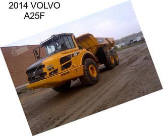 2014 VOLVO A25F