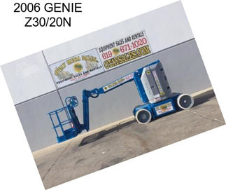 2006 GENIE Z30/20N