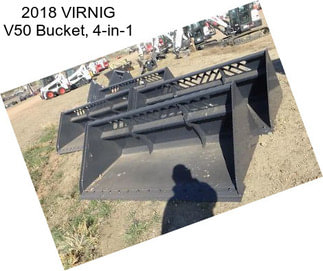 2018 VIRNIG V50 Bucket, 4-in-1