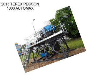 2013 TEREX PEGSON 1000 AUTOMAX