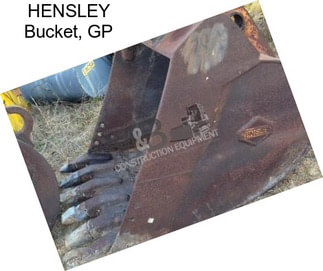 HENSLEY Bucket, GP