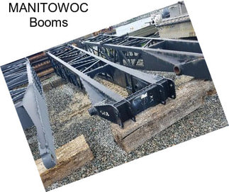 MANITOWOC Booms