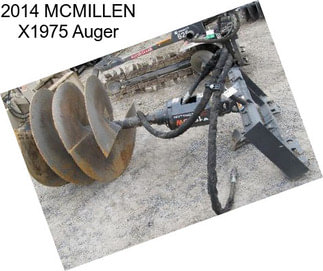 2014 MCMILLEN X1975 Auger