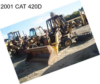 2001 CAT 420D