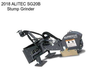 2018 ALITEC SG20B Stump Grinder