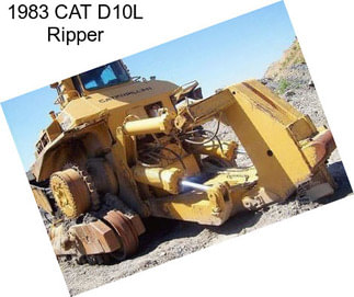 1983 CAT D10L Ripper