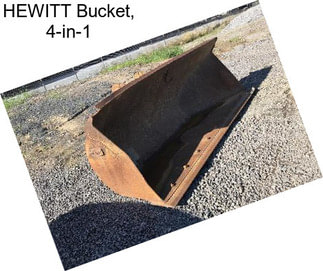 HEWITT Bucket, 4-in-1