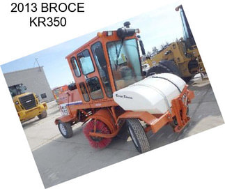 2013 BROCE KR350