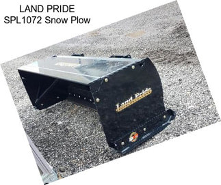 LAND PRIDE SPL1072 Snow Plow