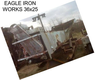 EAGLE IRON WORKS 36x25