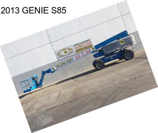 2013 GENIE S85