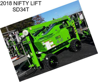 2018 NIFTY LIFT SD34T