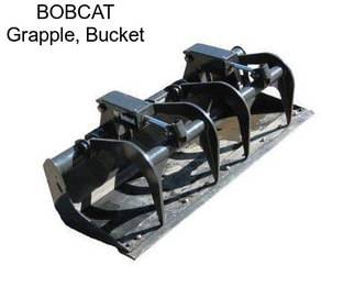 BOBCAT Grapple, Bucket