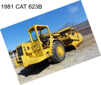 1981 CAT 623B