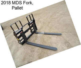 2018 MDS Fork, Pallet