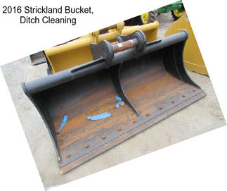 2016 Strickland Bucket, Ditch Cleaning