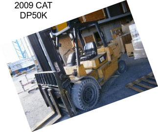 2009 CAT DP50K