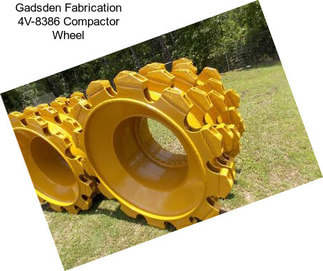 Gadsden Fabrication 4V-8386 Compactor Wheel