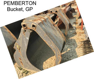 PEMBERTON Bucket, GP