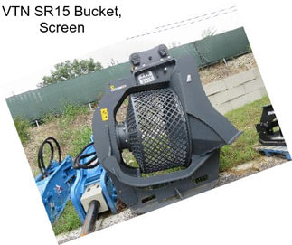 VTN SR15 Bucket, Screen