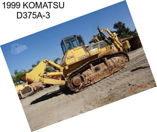 1999 KOMATSU D375A-3