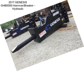 2017 GENESIS GHB5000 Hammer/Breaker - Hydraulic