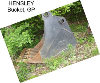 HENSLEY Bucket, GP