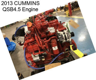 2013 CUMMINS QSB4.5 Engine