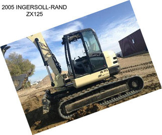 2005 INGERSOLL-RAND ZX125