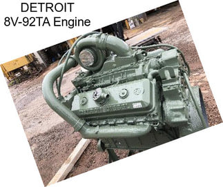DETROIT 8V-92TA Engine