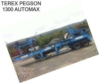 TEREX PEGSON 1300 AUTOMAX