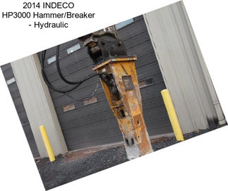 2014 INDECO HP3000 Hammer/Breaker - Hydraulic