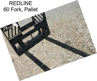 REDLINE 60 Fork, Pallet