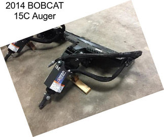 2014 BOBCAT 15C Auger