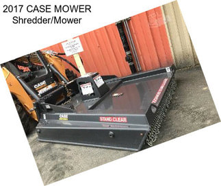 2017 CASE MOWER Shredder/Mower