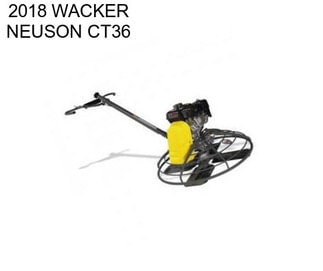 2018 WACKER NEUSON CT36